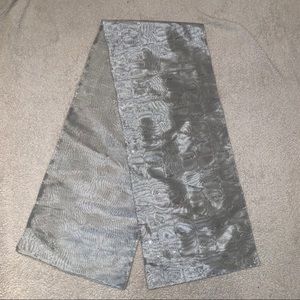 Silver Glitter Table Runner